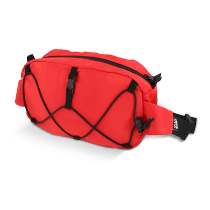 Crossbodytas R-PET met trekkoord