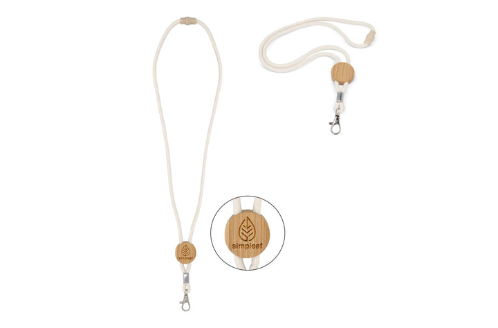 Katoenen lanyard
