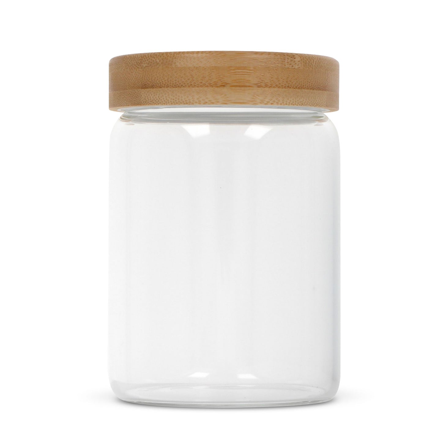 Canister glas & bamboe 900ml