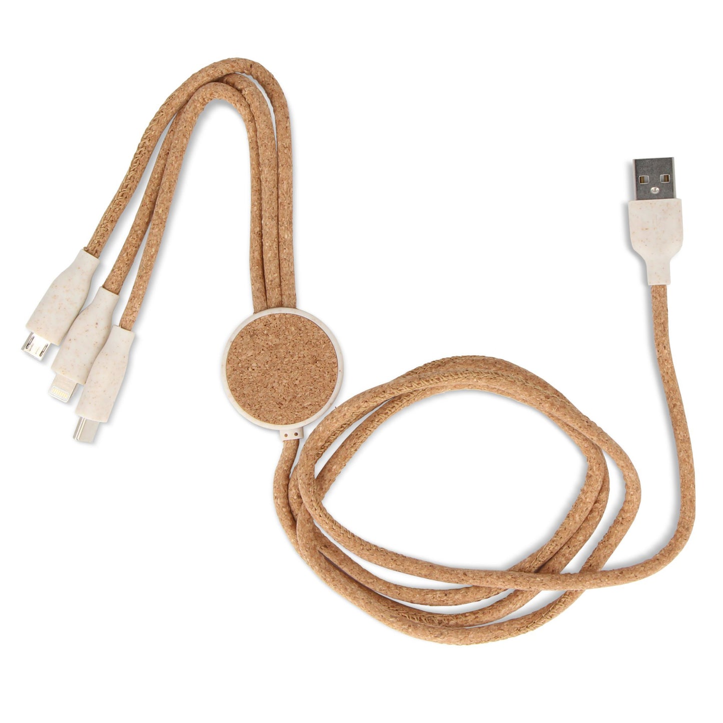 FSC cork 3 in 1 PD charging & data cable