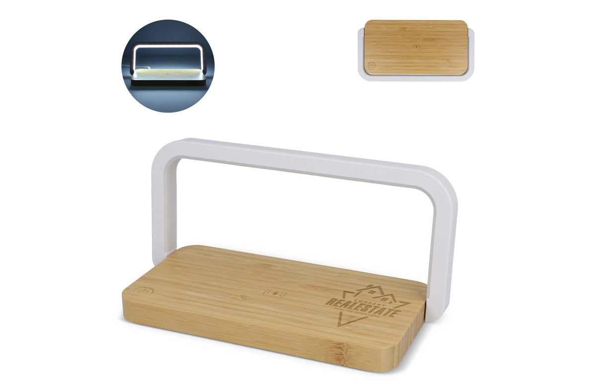 15W Draadloze Oplader met Dimbare LED Lamp