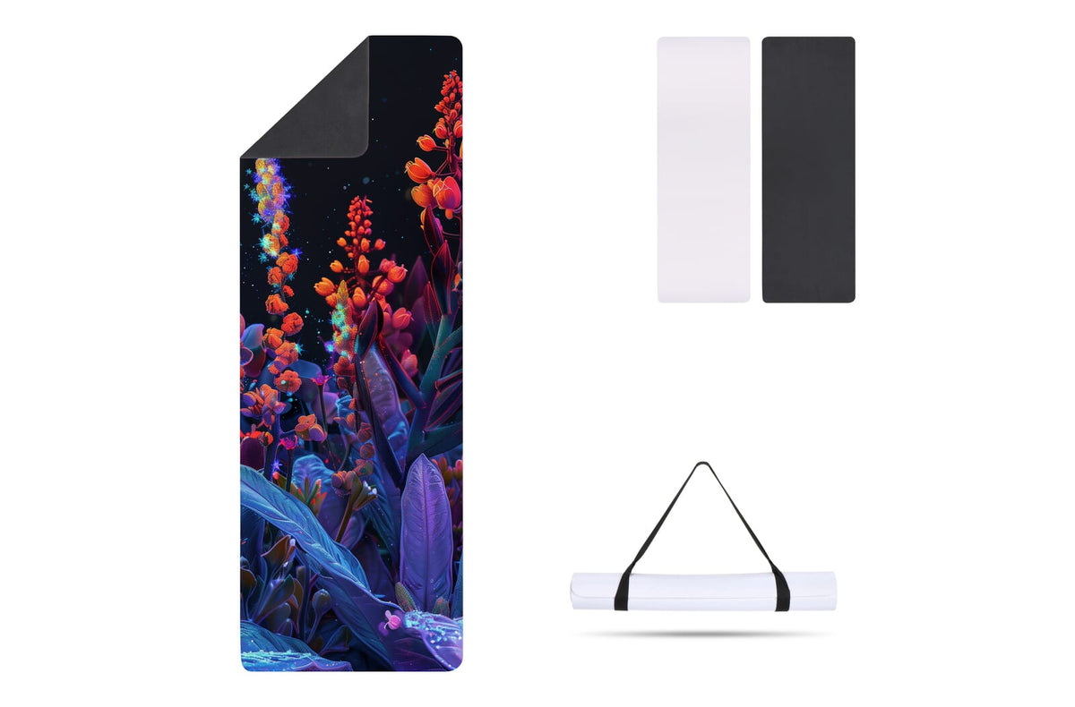 Yoga mat sublimatie 61 x 173 cm met handige draagriem