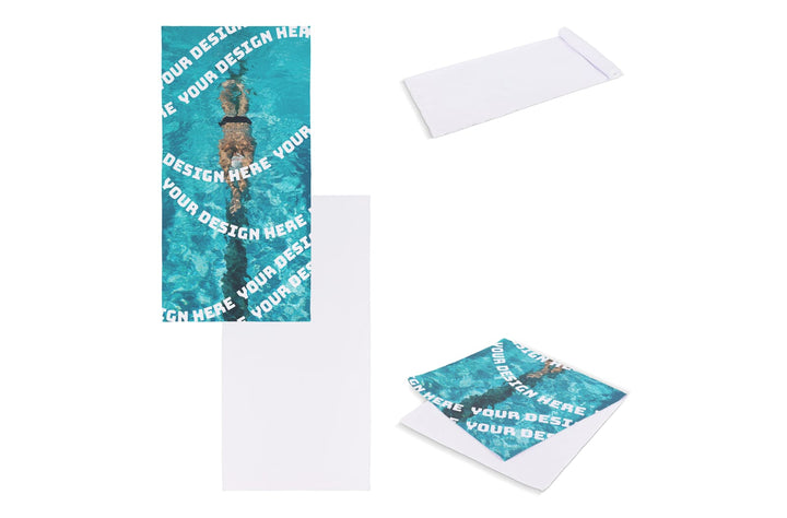 Sneldrogende handdoek 50x100cm (200 g/m²) sublimatie