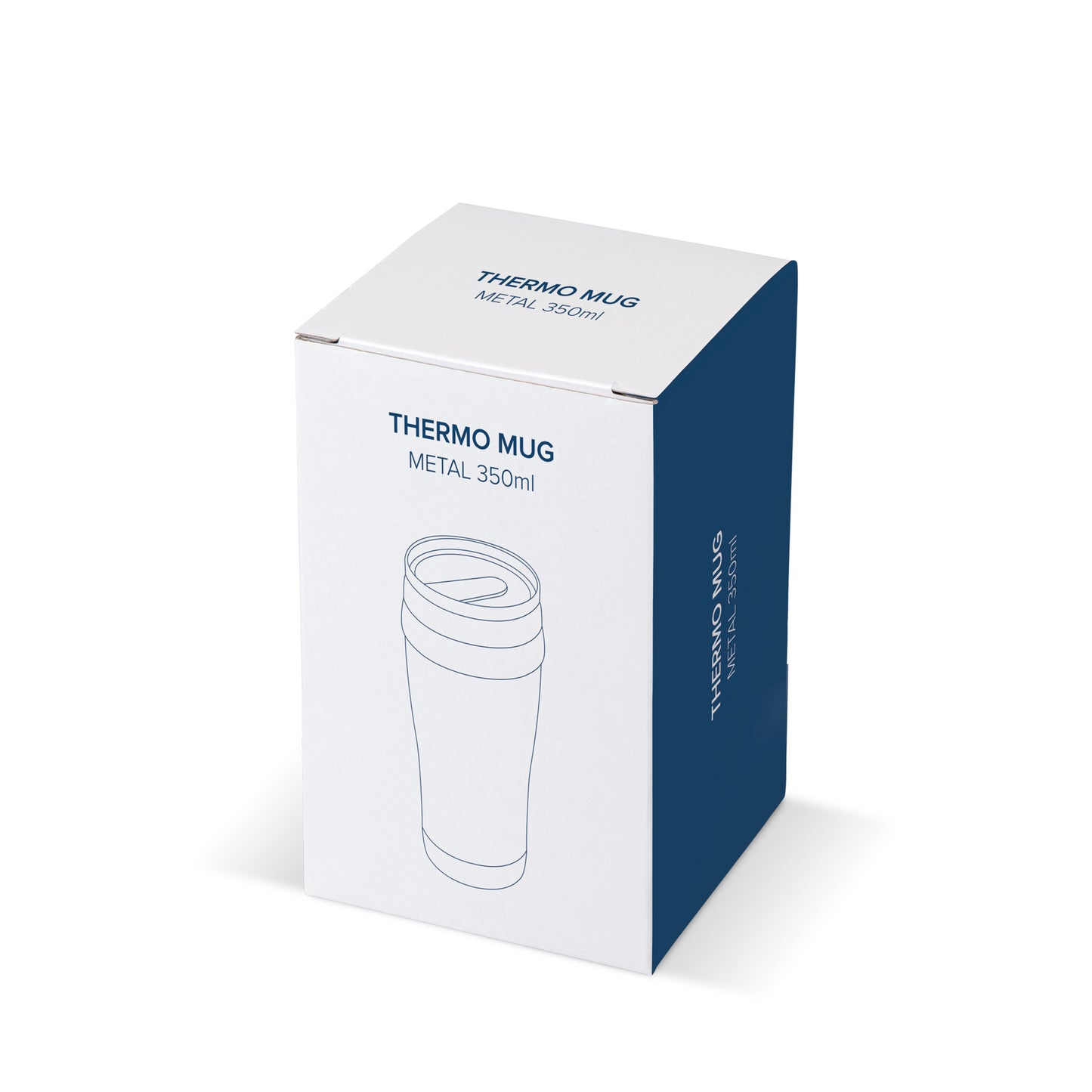 Koffiebeker metaal 350ml